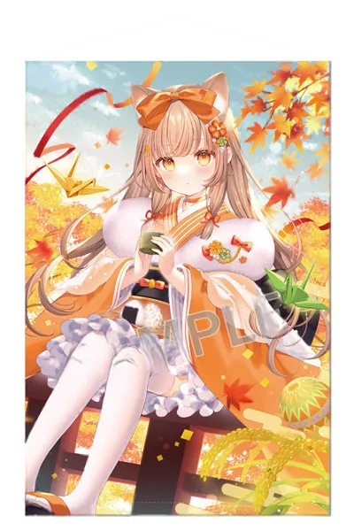 Brendream Wasabi B2 Wall Scroll Minori Aki รูปภาพ 1
