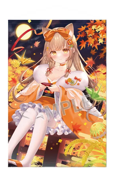 Brendream Wasabi B2 Wall Scroll Aki Minori Extra Edition 图片 1