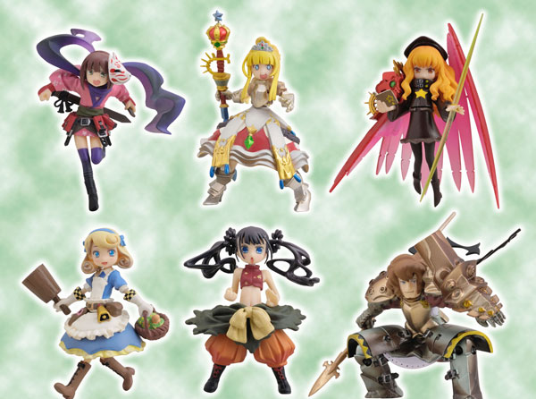 CM's Corporation Etrian Odyssey III Visitors from Star Ocean Collection Figure Set of All 6 Types รูปภาพ 1
