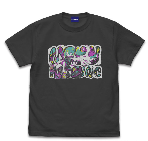 COSPA Hatsune Miku T-shirt Kyusongu Ver./SUMI-S รูปภาพ 1