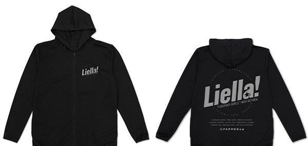 COSPA Love Live! Super Star!! Liella! Light Dry Hoodie /BLACK-L รูปภาพ 1