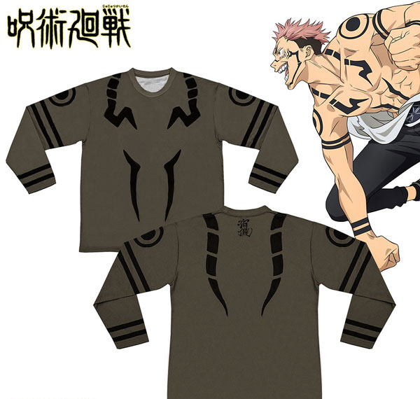 COSPA Jujutsu Kaisen Sukuna Double-sided Long Sleeve T-shirt /XL Bild 1