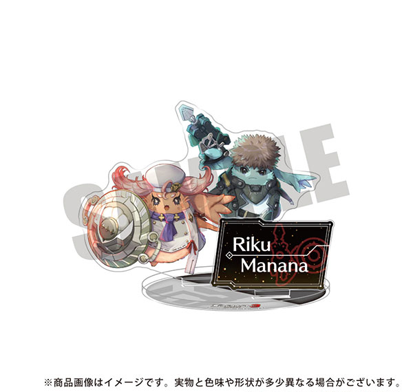 empty Xenoblade Chronicles 3 Acrylic Stand 07. Riku & Manana รูปภาพ 1