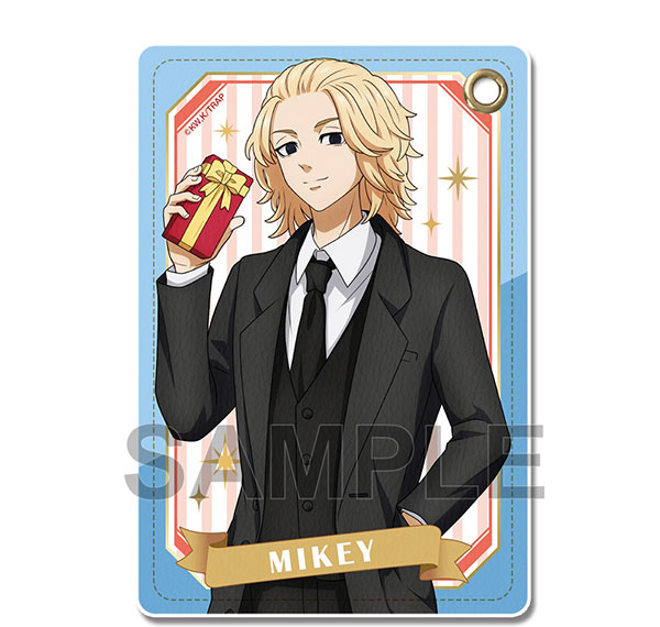 License Agent TV Anime "Tokyo Revengers" Leather Pass Case Ver.3 Design 02 (Manjiro Sano) [New Illustration] Bild 1