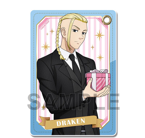License Agent TV Anime "Tokyo Revengers" Leather Pass Case Ver.3 Design 03 (Ken Ryuguji) [New Illustration] รูปภาพ 1
