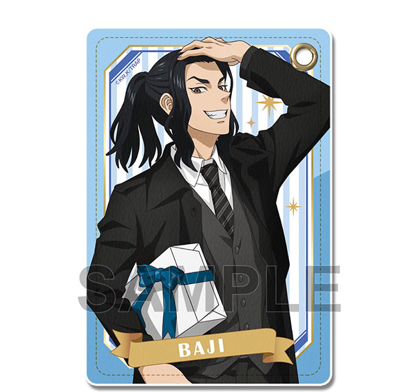 License Agent TV Anime "Tokyo Revengers" Leather Pass Case Ver.3 Design 04 (Keisuke Baji) [New Illustration] รูปภาพ 1