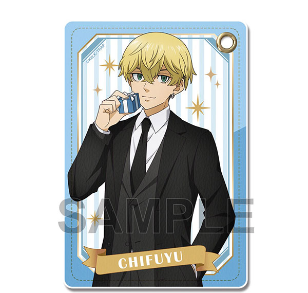 License Agent TV Anime "Tokyo Revengers" Leather Pass Case Ver.3 Design 05 (Chifuyu Matsuno) [New Illustration] รูปภาพ 1