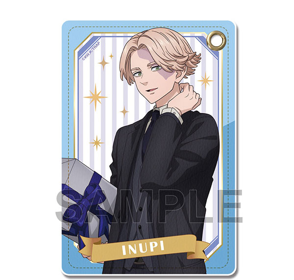 License Agent TV Anime "Tokyo Revengers" Leather Pass Case Ver.3 Design 06 (Seishu Inui) [New Illustration] รูปภาพ 1