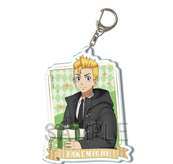 License Agent TV Anime "Tokyo Revengers" Big Acrylic Keychain Ver.3 Design 01 (Takemichi Hanagaki) [New Illustration] รูปภาพ 1