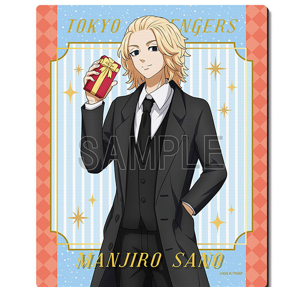 License Agent TV Anime "Tokyo Revengers" Rubber Mouse Pad Ver.2 Design 02 (Manjiro Sano) [New Illustration] รูปภาพ 1