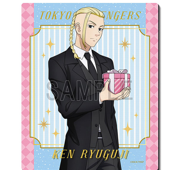 License Agent TV Anime "Tokyo Revengers" Rubber Mouse Pad Ver.2 Design 03 (Ken Ryuguji) [New Illustration] รูปภาพ 1
