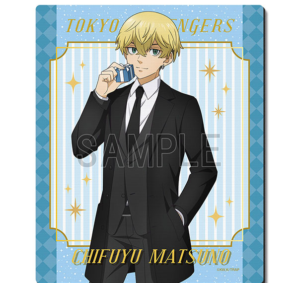 License Agent TV Anime "Tokyo Revengers" Rubber Mouse Pad Ver.2 Design 05 (Chifuyu Matsuno) [New Illustration] รูปภาพ 1