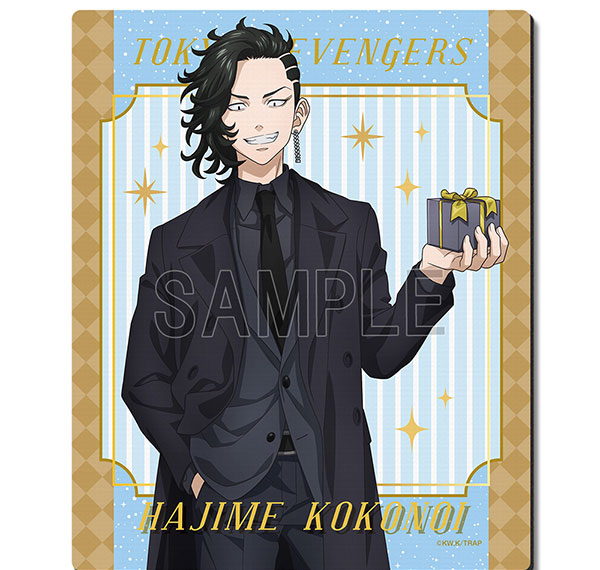 License Agent TV Anime "Tokyo Revengers" Rubber Mouse Pad Ver.2 Design 07 (Hajime Kokonoi) [New Illustration] รูปภาพ 1