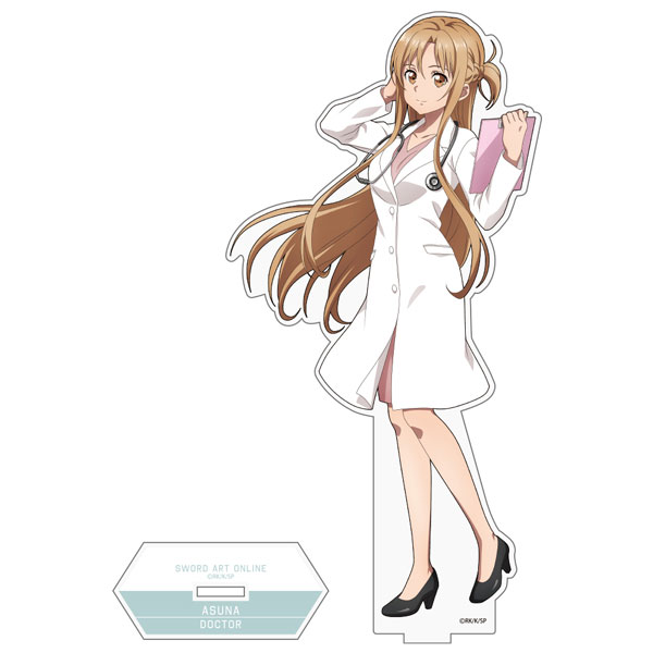 COSPA Sword Art Online New Illustration Asuna's Work Experience Acrylic Stand (Large) Doctor Ver. รูปภาพ 1