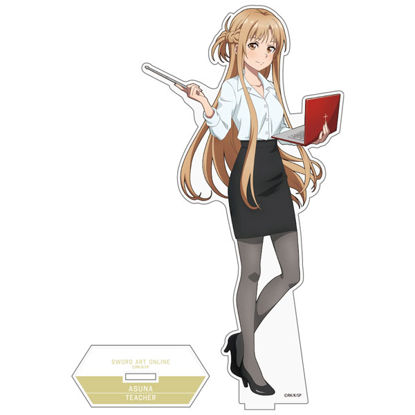 COSPA Sword Art Online New Illustration Asuna's Work Experience Acrylic Stand (Large) Teacher Ver.