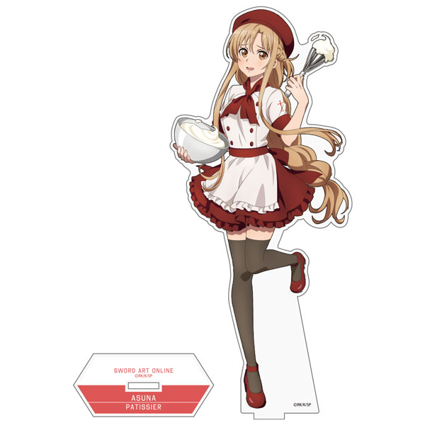 COSPA Sword Art Online New Illustration Asuna's Work Experience Acrylic Stand (Large) Patissier Ver.
