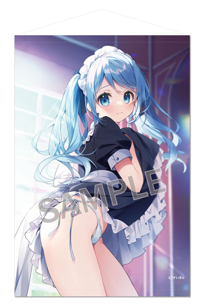 Brendream Suimya B2 Wall Scroll Tea Time Sesera-chan Extra Edition image 1