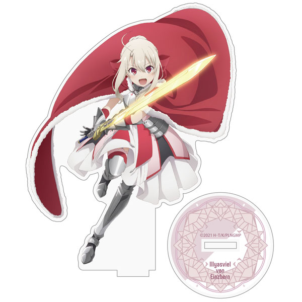 COSPA Fate/kaleid liner Prisma Illya Licht The Nameless Girl New Illustration Illya Install:Saber Acrylic Stand