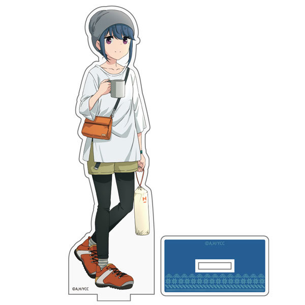 COSPA "Yuru Camp" New Illustration Summer Camp Rin Shima Acrylic Stand รูปภาพ 1