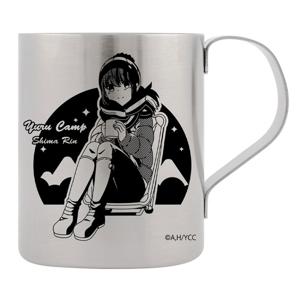 COSPA "Yuru Camp" Winter Camp Rin Shima 2-Layer Stainless Steel Mug 圖片 1