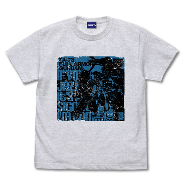 COSPA Mobile Suit Gundam Thunderbolt Full Armor Gundam T-shirt /ASH-L รูปภาพ 1