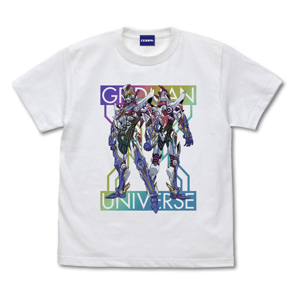 COSPA GRIDMAN UNIVERSE Full Color T-shirt /WHITE-M