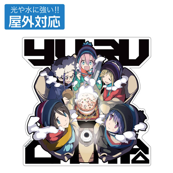 COSPA "Yuru Camp" Yuru Camp Girl Outdoor Compatible Sticker Bild 1