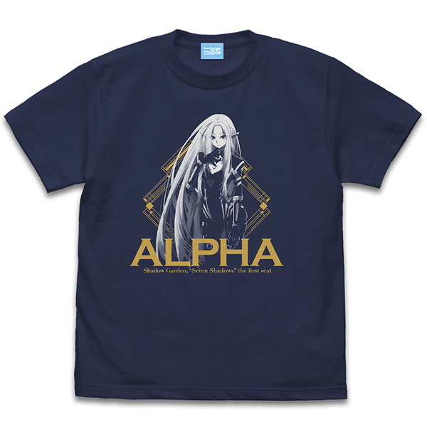COSPA The Eminence in Shadow Seven Shadows Alpha T-shirt /INDIGO-XL
