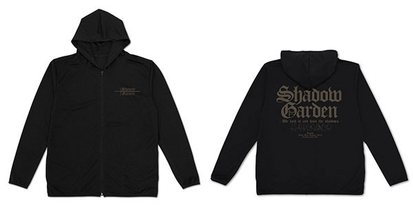 COSPA The Eminence in Shadow Shadow Garden Thin Dry Hoodie /BLACK-XL
