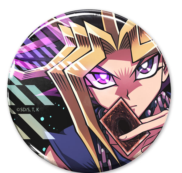 COSPA Yu-Gi-Oh! Duel Monsters New Illustration Yami Yugi Tin Badge The Strongest Duelists Ver. รูปภาพ 1