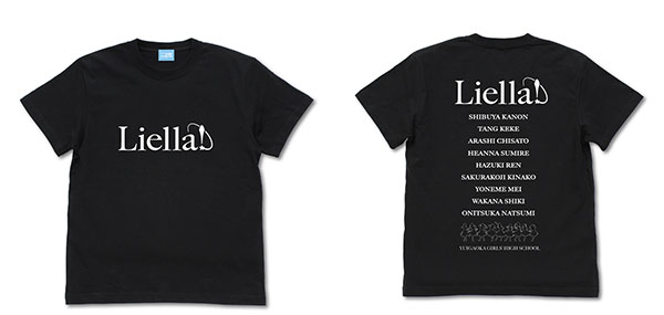 COSPA Love Live! Super Star!! Liella! T-shirt /BLACK-L Bild 1