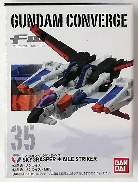 Bandai FW GUNDAM CONVERGE 6 Skygrasper + Aile Striker
