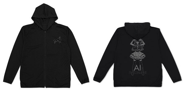 COSPA [Oshi no Ko] Ai Light Dry Hoodie /BLACK-XL