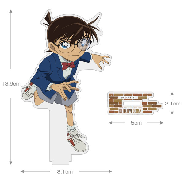 COSPA Detective Conan Conan Edogawa Acrylic Stand Pursuit Ver.