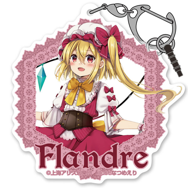 Hakurei Jinja Suukeikai Touhou Project Flandre Scarlet Acrylic Multi Keychain รูปภาพ 1