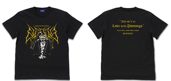 COSPA Overlord IV Albedo T-shirt /BLACK-S