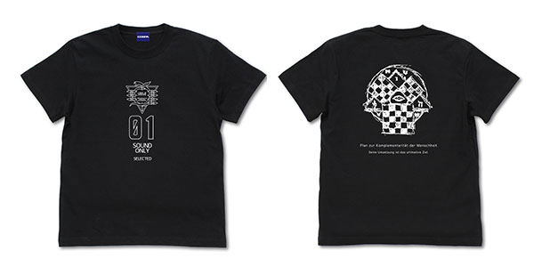 COSPA EVANGELION SEELE T-shirt / BLACK-M