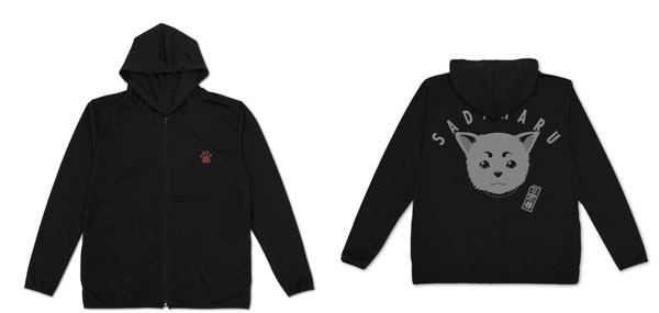 COSPA Gintama Sadaharu Face Thin Dry Hoodie /BLACK-XL รูปภาพ 1