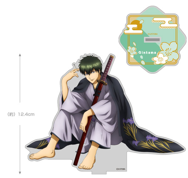 COSPA Gintama Toshiro Hijikata Acrylic Stand (Large) Iki na Machiasobi Ver. Bild 1