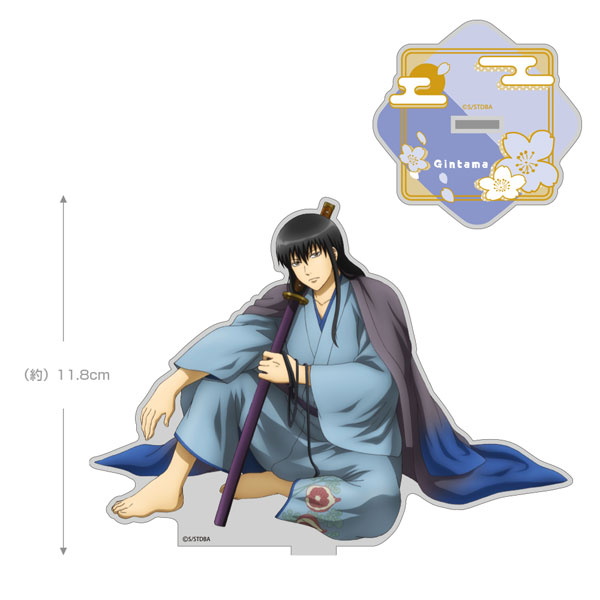 COSPA Gintama Kotaro Katsura Acrylic Stand (Large) Iki na Machiasobi Ver.
