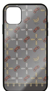 COSPA Gintama Shinsengumi Pattern Design Tempered Glass iPhone Case /XR,11