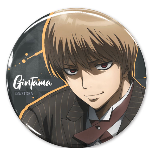 COSPA Gintama Sougo Okita Tin Badge Noir Ver.