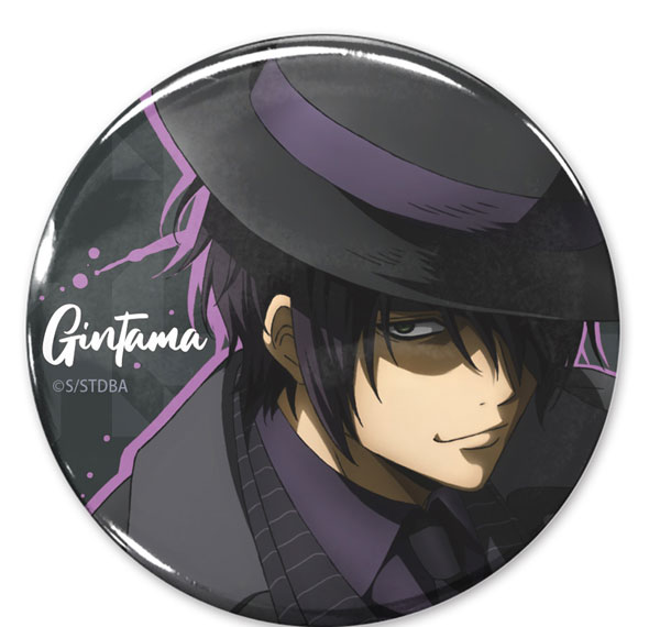 COSPA Gintama Shinsuke Takasugi Tin Badge Noir Ver. รูปภาพ 1