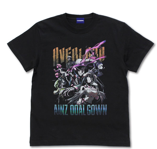 COSPA Overlord IV Overlord Full Color T-shirt /BLACK-S รูปภาพ 1