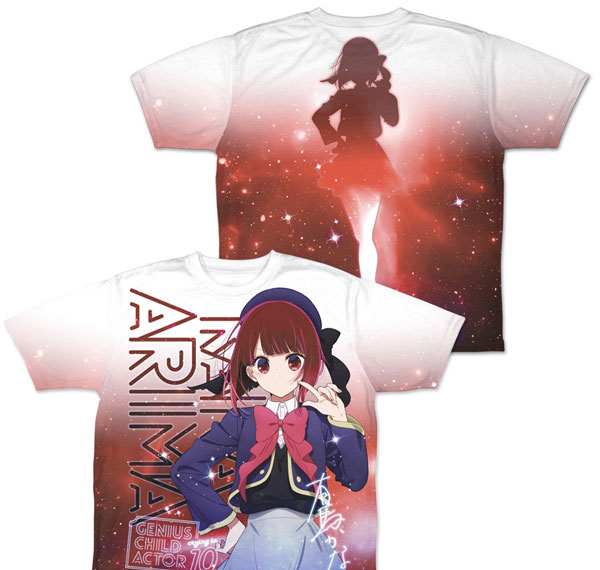 COSPA [Oshi no Ko] Kana Arima Double-sided Full Graphic T-shirt / XL Bild 1