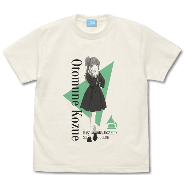 COSPA Hasunosora Girls' High School Idol Club Kozue Otomune T-shirt / VANILLA WHITE-L