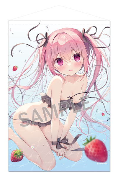 Brendream Miyu Miyasaka B2 Wall Scroll Aqua Rira-chan Extra Edition