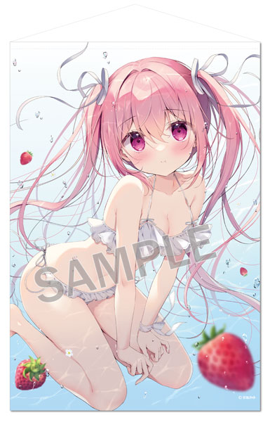Brendream Miyu Miyasaka B1 Wall Scroll Aqua Rira-chan