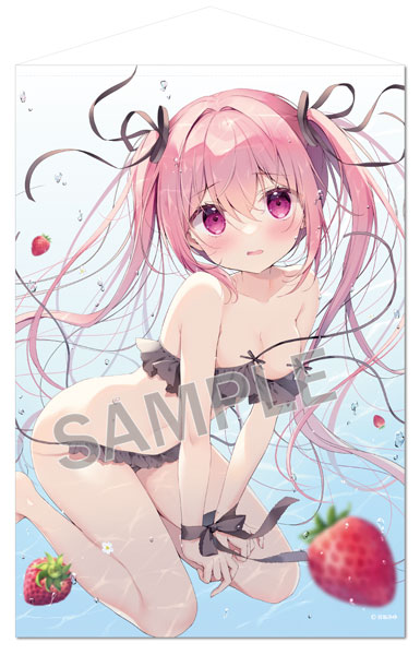Brendream Miyu Miyasaka B1 Wall Scroll Aqua Rira-chan Extra Edition