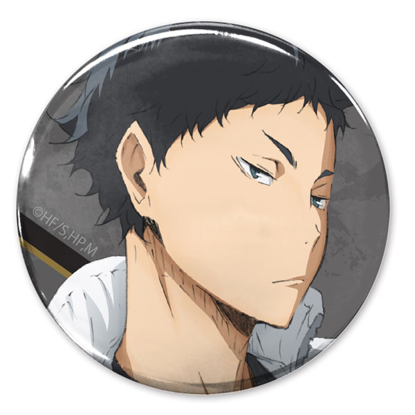 COSPA Haikyuu!! Keiji Akaashi Tin Badge Ver.1.0 Bild 1